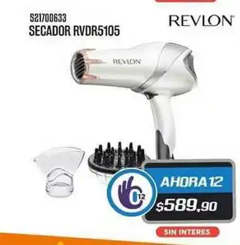Pacman 521700633 Secador Rvdr5105 Revlon oferta