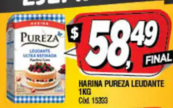 Supermercados Yaguar Pureza Harina Leudante 1kg oferta