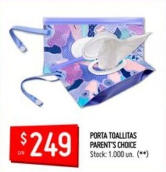 Changomas Parent's Choice Porta Toallitas oferta