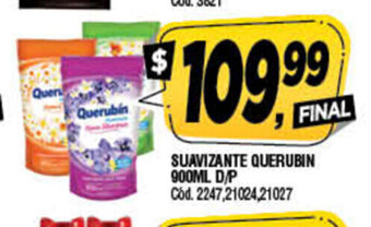 Supermercados Yaguar Querubin Suavizante 900ml oferta