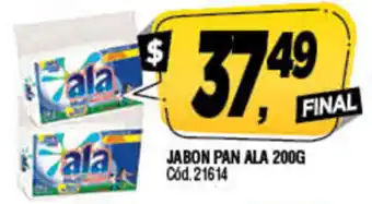 Supermercados Yaguar Ala Jabon Pan 200g oferta