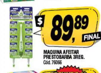 Supermercados Yaguar Maquina afeitar Prestobarba 3reg oferta