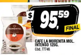 Supermercados Yaguar Morenita Cafe La Mol Intenso 125g oferta