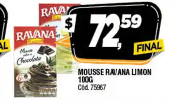 Supermercados Yaguar Ravana Mousse Limon 100g oferta