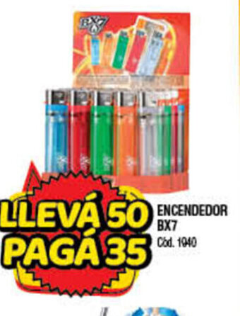 Supermercados Yaguar Encendedor Bx7 oferta