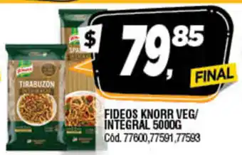 Supermercados Yaguar Fideos Knorr Veg/Integral 5000g oferta