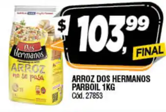 Supermercados Yaguar dos Hermanos Arroz Parboil 1kg oferta