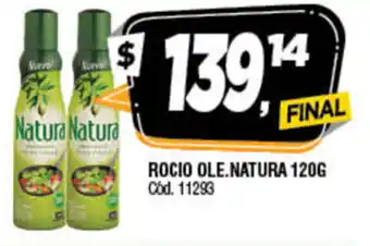 Supermercados Yaguar Ole.Natura Rocio 120g oferta