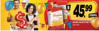 Supermercados Yaguar Favorita Harina 000 1kg oferta