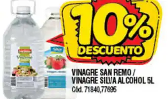 Supermercados Yaguar San Remo Vinagre / Vinagre Silva Alcohol 5L oferta