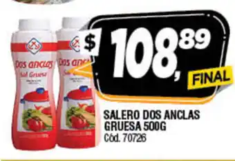 Supermercados Yaguar Dos Anclas Salero Gruesa 500g oferta