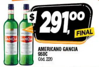 Supermercados Yaguar Gancia Americano 950c oferta