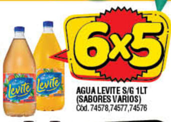 Supermercados Yaguar Levite Agua S/G 1lt oferta