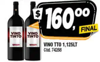 Supermercados Yaguar Vino Tinto 1,125lt oferta