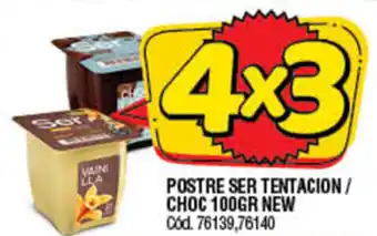 Supermercados Yaguar Ser Postre Tentacion Choc 100gr new oferta