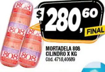 Supermercados Yaguar Mortadela 808 Cilindro oferta