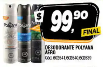 Supermercados Yaguar Desodorante Polyana Aero oferta