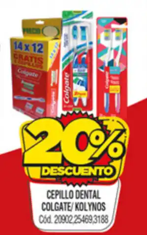 Supermercados Yaguar Cepillo DentalColgate/Kolynos oferta
