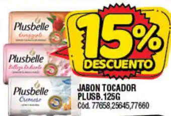 Supermercados Yaguar Jabon Tocador Plusb 125g oferta