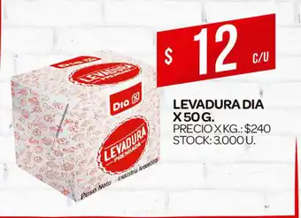 Supermercados DIA Dia Levadura x 50g oferta