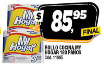 Supermercados Yaguar My Hogar Rollo Cocina 180 Paños oferta