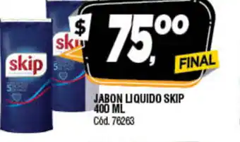 Supermercados Yaguar kip Jabon Liquido 400ml oferta
