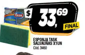 Supermercados Yaguar Esponja Task Salvaunas x 1un oferta
