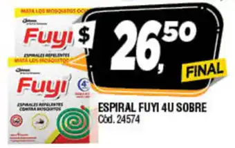 Supermercados Yaguar Fuji espiral 4u Sobre oferta
