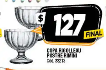 Supermercados Yaguar Copa Rigolleau Postre Rimini oferta