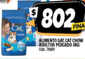 Supermercados Yaguar Alimento Gat Cat Chow Adultos Pescados 3kg oferta