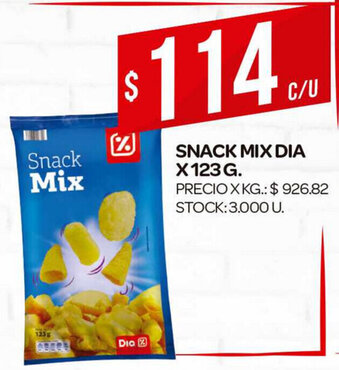 Supermercados DIA Dia Snack Mix x 123g oferta