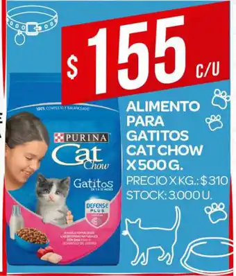 Supermercados DIA Purina Cat Chow Alimento Para Gatitos x 500g oferta
