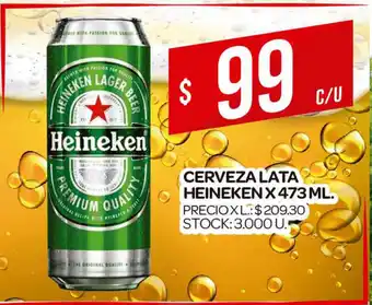 Supermercados DIA Heineken Cerveza Lata x 473ml oferta