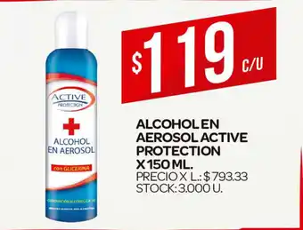 Supermercados DIA Active Protection Alcohol En Aerosol x 150ml oferta