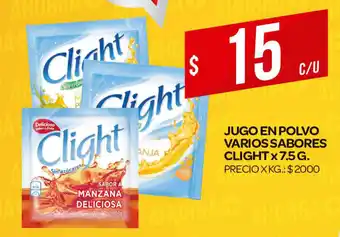 Supermercados DIA Clight Jugo En Polvo Varios Sabores x 7.5g oferta