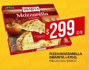 Supermercados DIA Sibarita Pizza Mozzarella x 470g oferta