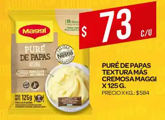 Supermercados DIA Maggi Puré De Papas Textura Más Cremosa x 125g oferta