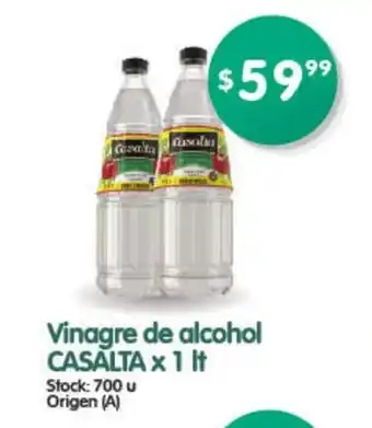 Supermercados Buenos Días Casalta Vinagre de alcohol x 1 lt oferta