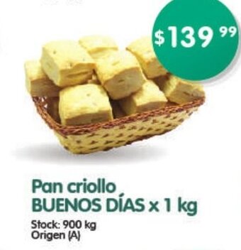Buenos Días Pan criollo x 1 kg
