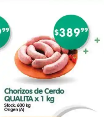 Supermercados Buenos Días Qualita Chorizos de Cerdo x 1 kg oferta