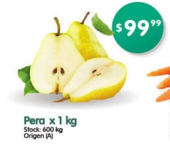 Supermercados Buenos Días Pera x 1kg oferta