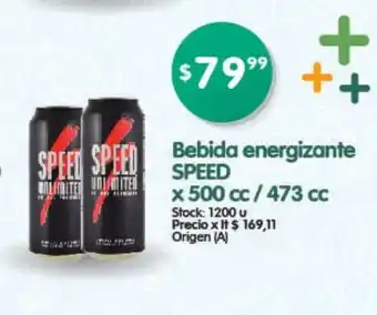 Supermercados Buenos Días Speed Bebida energizante x 500 cc / 473 cc oferta