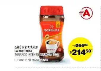 Atomo Conviene La Morenita Café Instatáneo x 170g oferta