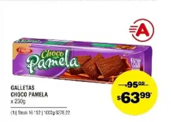 Atomo Conviene Choco Pamela Galletas x 230g oferta