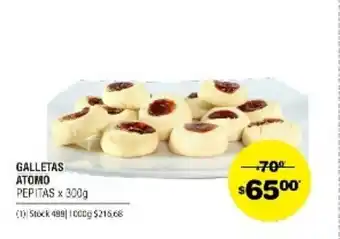 Atomo Conviene Atomo Galletas Pepitas x 300g oferta