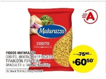 Atomo Conviene Matarazzo Fideos x 500g oferta