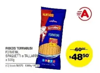Atomo Conviene Terrabusi Fideos x 500g oferta
