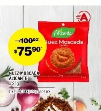 Atomo Conviene Alicante Nuez Moscada x 25g oferta