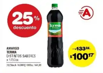 Terma Amargo Distintos Sabores x 1750cc