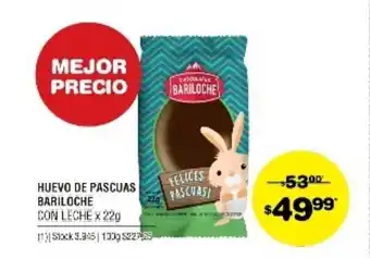 Atomo Conviene Bariloche Huevo de Pascuas con leche x 22g oferta